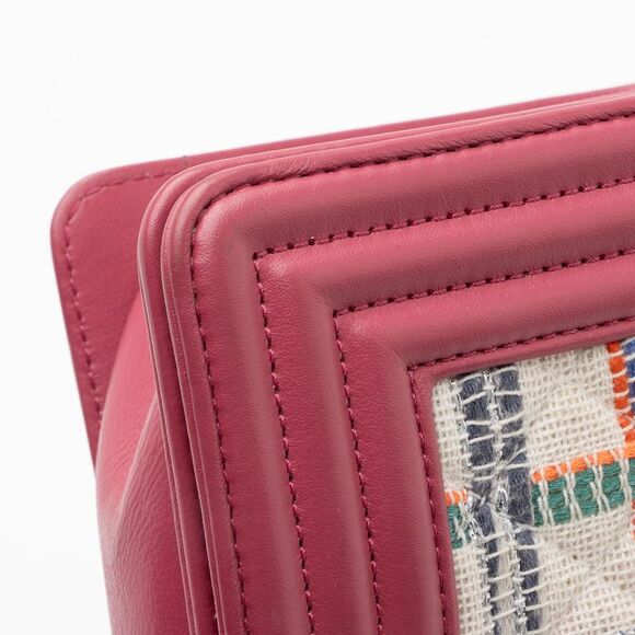 Chanel Lambskin Tweed Small Boy Bag - Picture 13 of 16